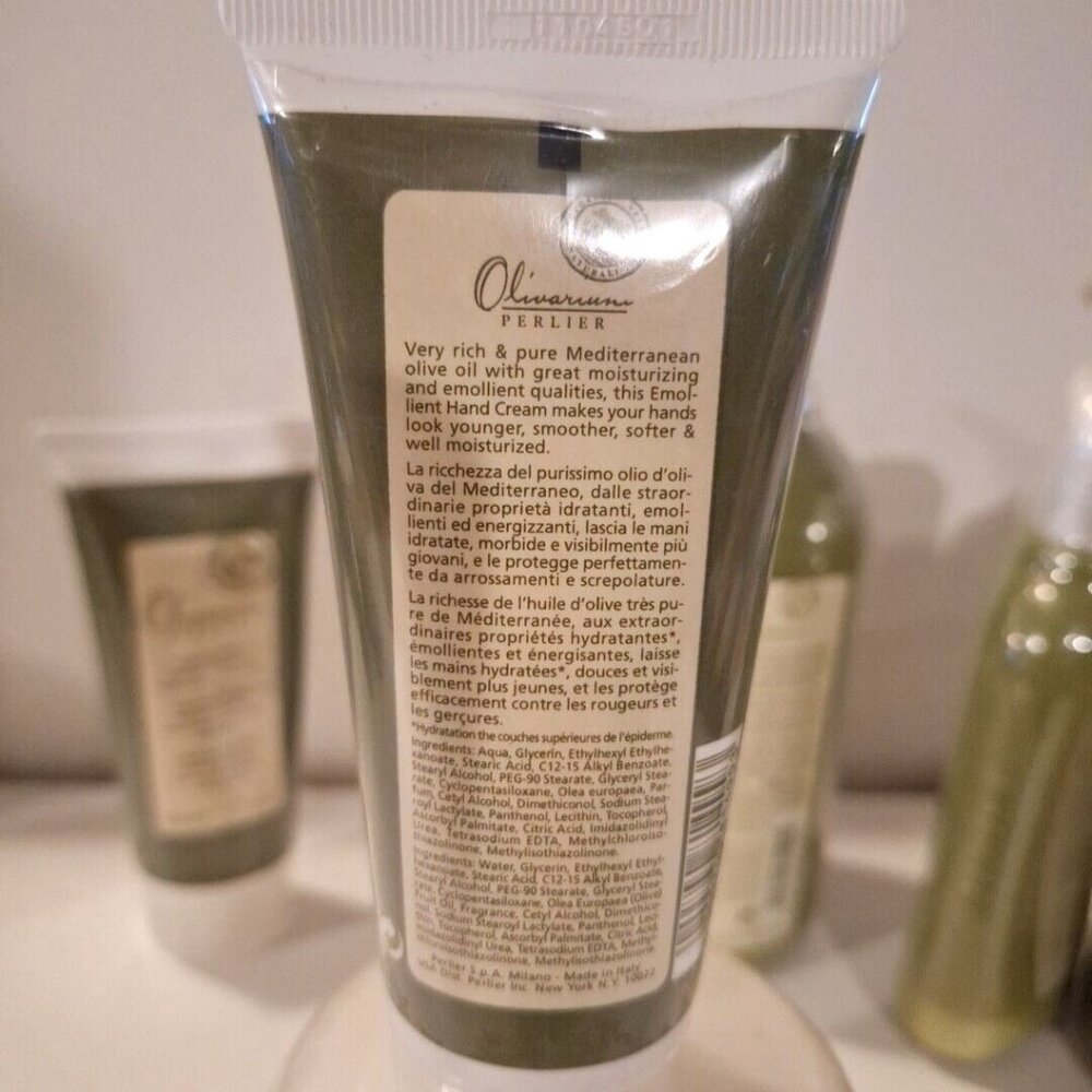 Olivarium Perlier Bath & Shower Cream Lot Includes Olive Oil-Enriched Products - Picture 11 of 11